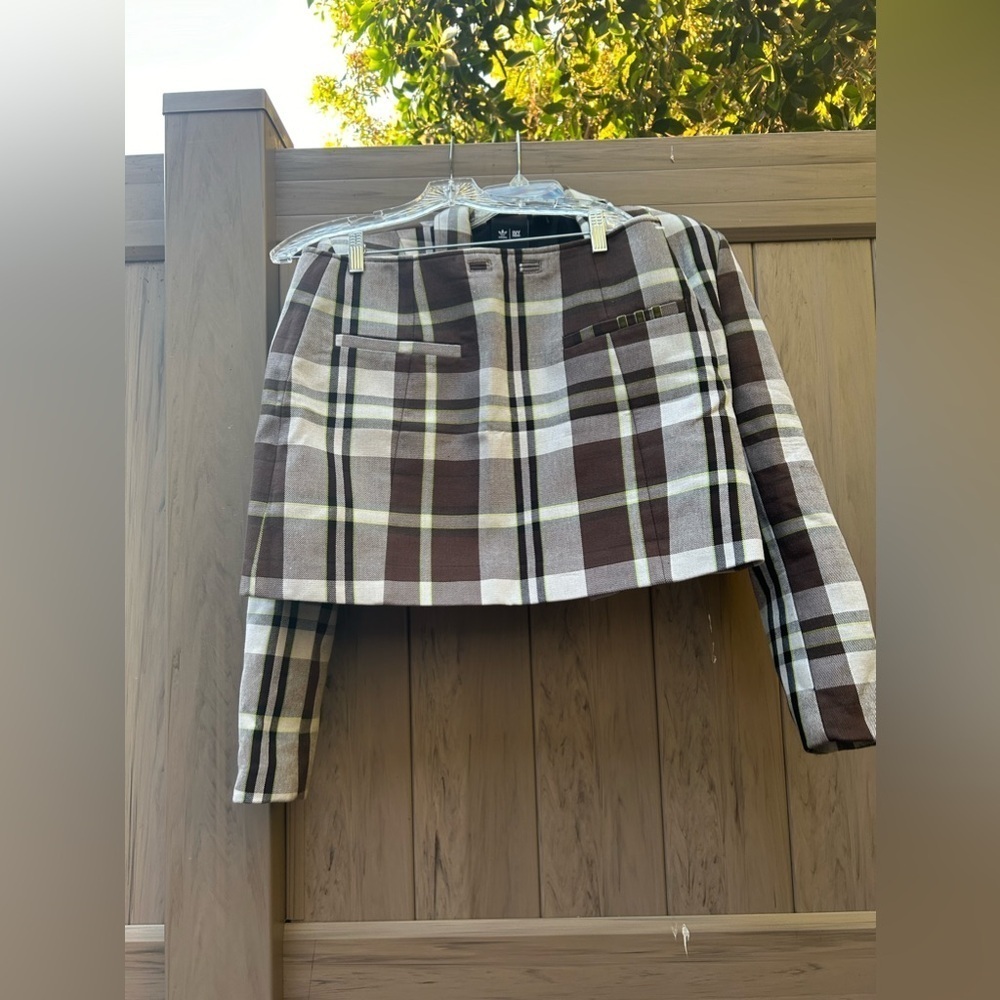 Adidas x Ivy Park Halls of Ivy Dress Suit Plaid - Picture 12 of 16